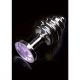 Dolce-Piccante-Small-steel-ribbed-Plug-with-Purple-Jewel-loveshop-cy.jpg