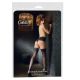 Hold-up Stockings with 8 cm wide lace top BLACK