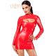 Noir Handmade Bombshell Bodycon Dress Red
